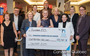 Montant amassée pour Cancerto Québec 2025 | FQC