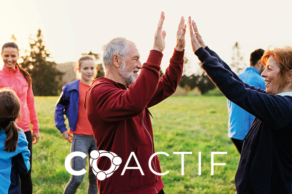 Personnes faisant de l'activité physique face au cancer avec COactif