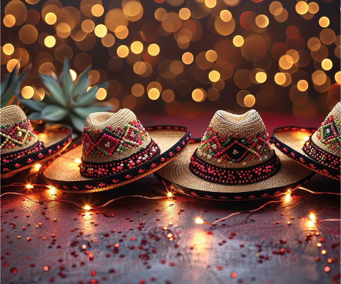 Cancerto Estrie : chapeaux mexicains
